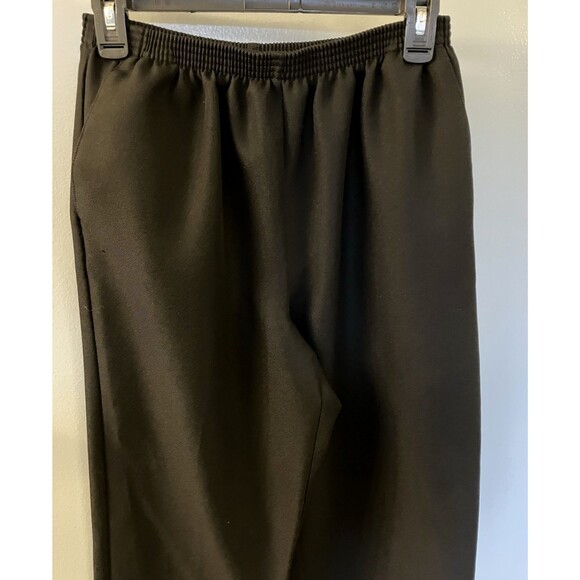 Alfred Dunner Womens Black Dress Pants Pull On Size 10 NWOT - Picture 5 of 6